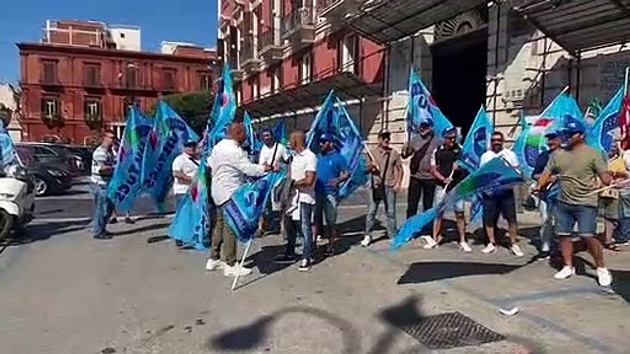 Protesta guardie giurate Puglia