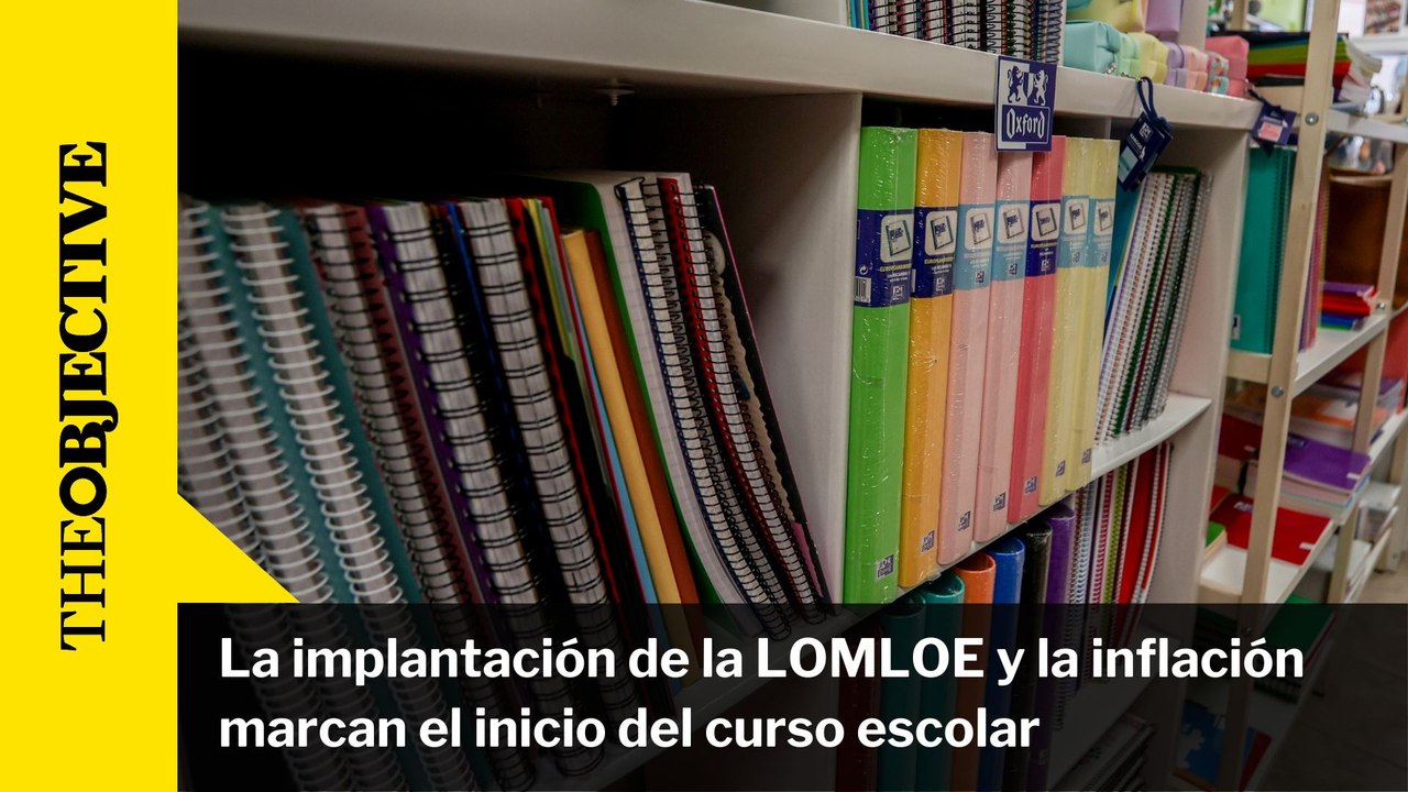 La implantación de la LOMLOE y la inflación marcan el inicio del curso escolar