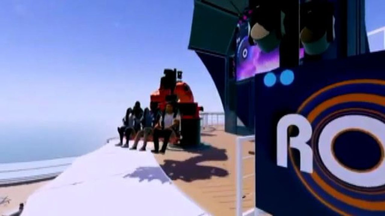 Robotron, montagne russe a 53 mt di altezza su nave da crociera