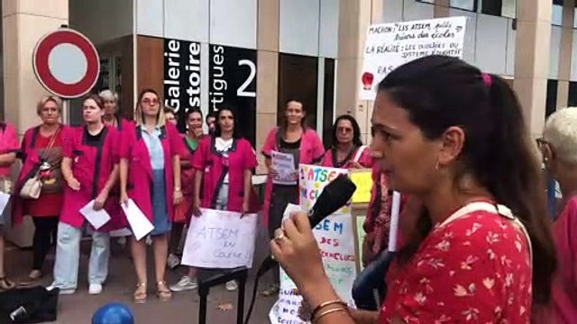 Martigues : meilleures conditions de travail et augmentation de salaires demandées par les ATSEM en