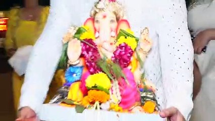 Rahul Vaidya, Disha Parmar trolled for wearing chappals during Ganpati Visarjan