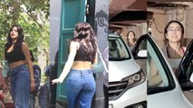 Sara Ali Khan-Janhvi Kapoor ने media को किया Ignore, जल्दी में Car में बैठ निकली, Video Viral!