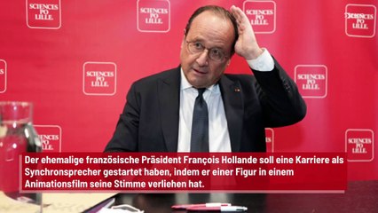 Ehemaliger französischer Präsident startet Karriere als Synchronsprecher