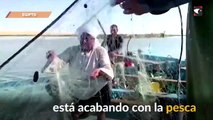 La contaminación de un lago está acabando con los medios de subsistencia