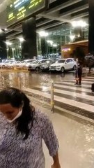 Bangalore Airport After Heavy rain 4 Sep
