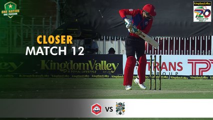 Closer | Balochistan vs Northern | Match 12 | National T20 2022 | PCB | MS2T