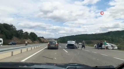 Son dakika haber | Otomobiller çarpıştı: 2 yaralı