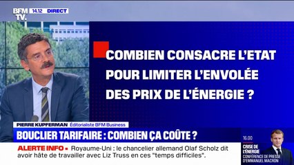 Combien consacre l'État pour limiter l'envolée des prix de l'énergie?