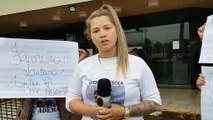 Sobrinha de José Ademar de Melo, assassinado em novembro de 2021, conversou com a CGN e deu mais detalhes sobre o protesto realizado no Fórum