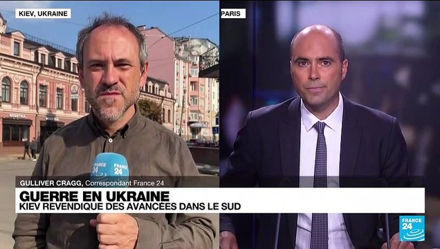 Guerre en Ukraine : Kiev revendique des avancées dans le sud et l'est du pays