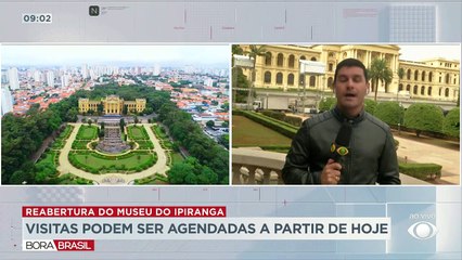 Reabertura do Museu do Ipiranga: agendamento a partir de hoje 05/09/2022 10:31:11