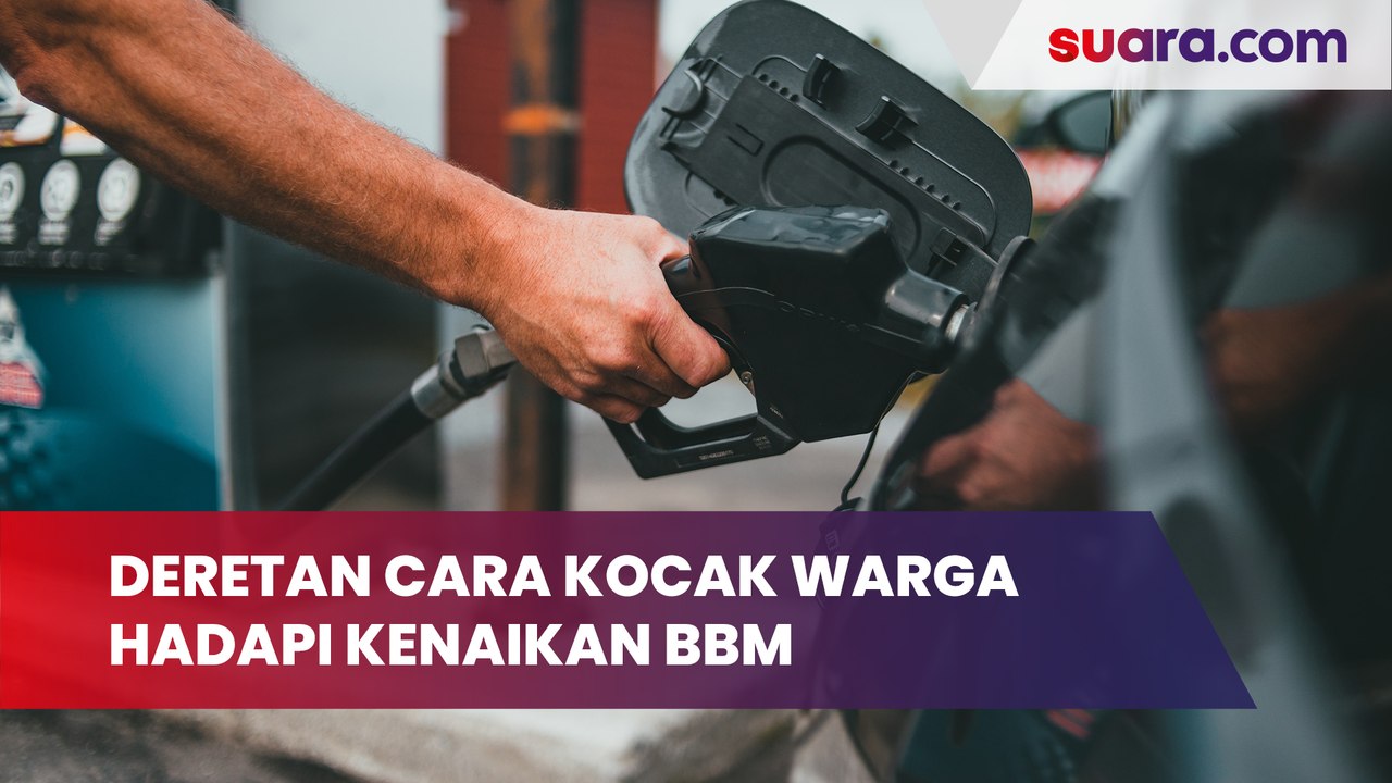 Deretan Cara Kocak Warga Hadapi Kenaikan BBM: Modifikasi Motor 'Hybrid' hingga Pakai Air Selokan
