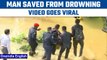 Bengaluru Rain: Drowning man rescued by security guards, video goes viral | Oneindia News *News