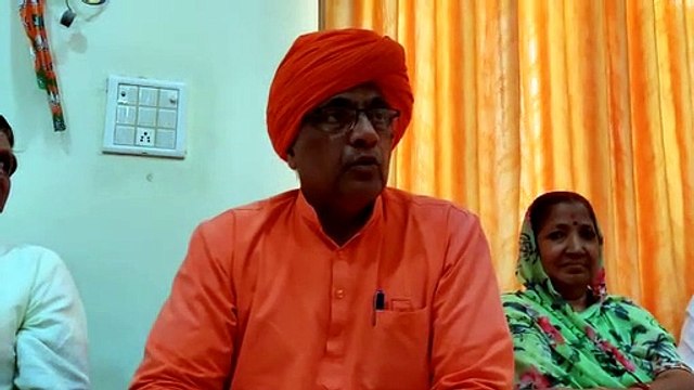 पीसीसी चीफ डोटासरा ने राजनीतिक दुर्भावना से करवाये भाजपाइयों पर मुकदमे: सांसद सुमेधानंद