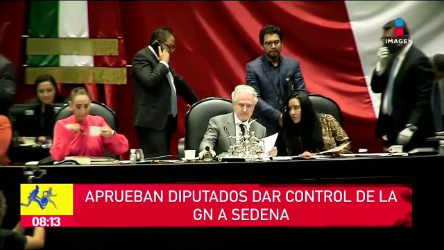 Diputados aprueban dar control de la Guardia Nacional a Sedena