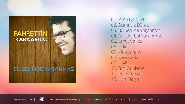 Fahrettin Karaardıç - Bana Neler Ettin (Official Audio)