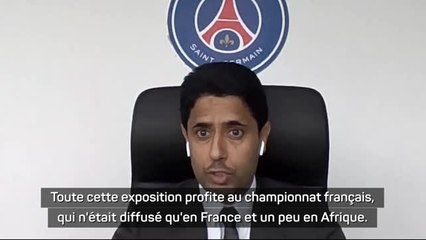 PSG - Al-Khelaïfi : "Je suis fier que le PSG soit devenu une marque internationale"