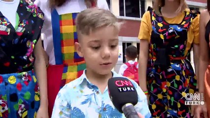 Miniklerin ilk ders zili heyecanı