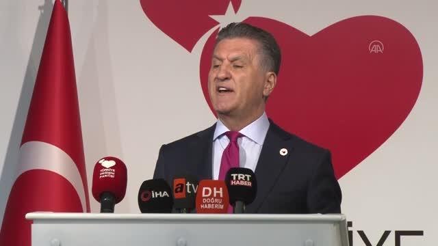 TDP Genel Başkanı Sarıgül, haftalık basın toplantısında konuştu