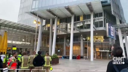 İngiltere'nin en yüksek binasına çıktı