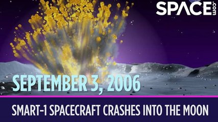 OTD in Space - Sept. 3: SMART-1 Spacecraft Crashes Into the Moon