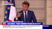Emmanuel Macron appelle à la sobriété énergétique et fixe l'objectif "d'économiser 10% de ce qu'on consomme habituellement"