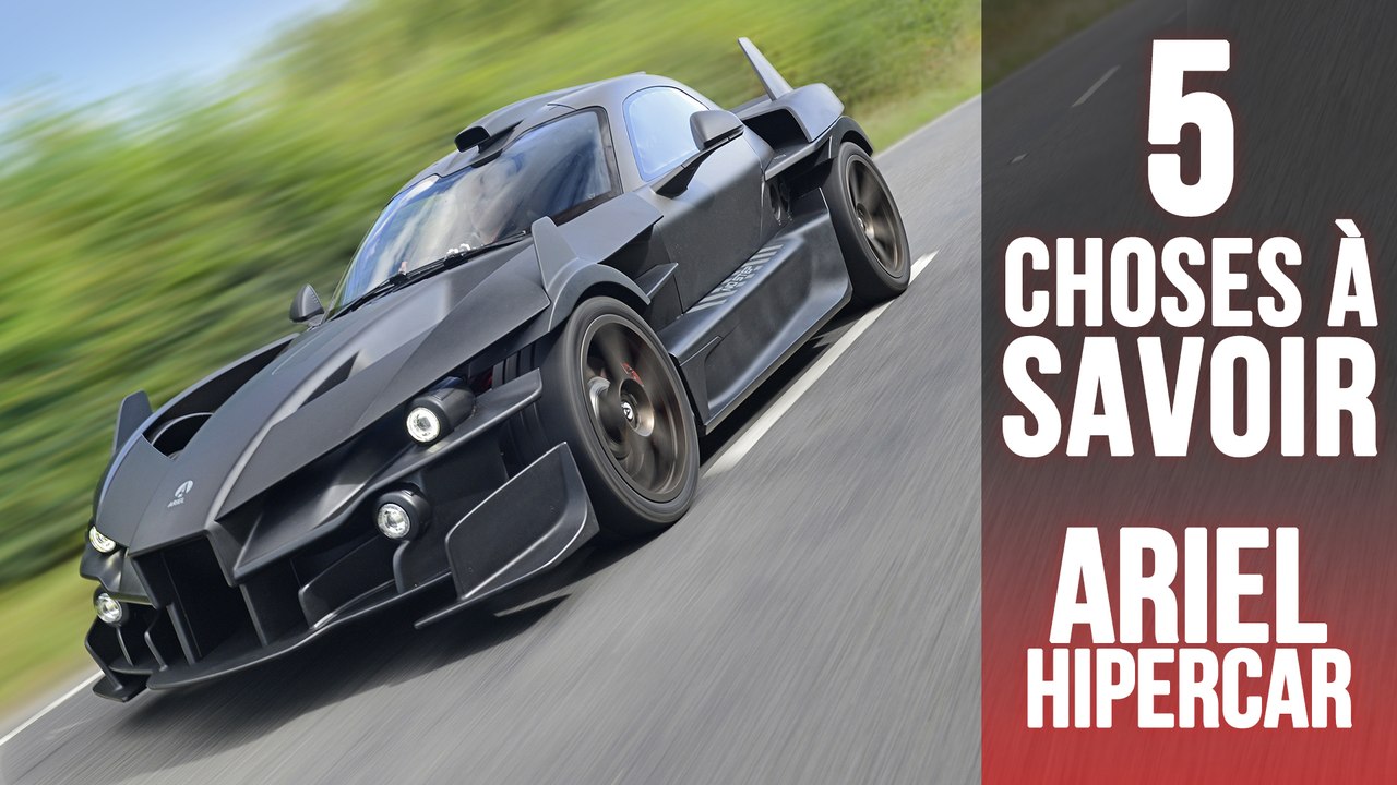 Hipercar, 5 choses à savoir sur l’Ariel électrique