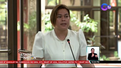 Mga kriminal at terorista, hindi raw dapat kaawaan, ayon kay VP Sara Duterte | SONA
