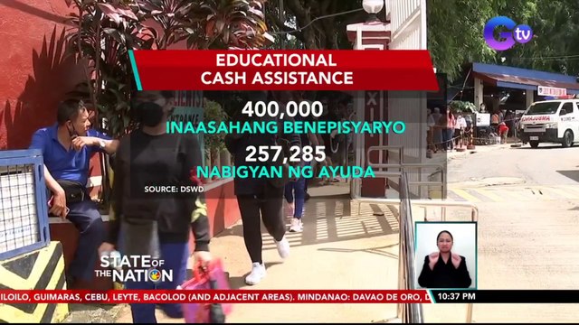 DSWD: Mahigit 100,000 estudyante na lang ang kayang bigyan ng ayuda | SONA