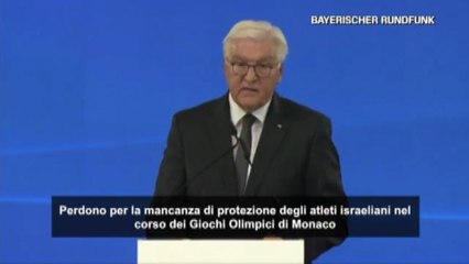 La Germania chiede "scusa" ai parenti delle vittime di Monaco 72