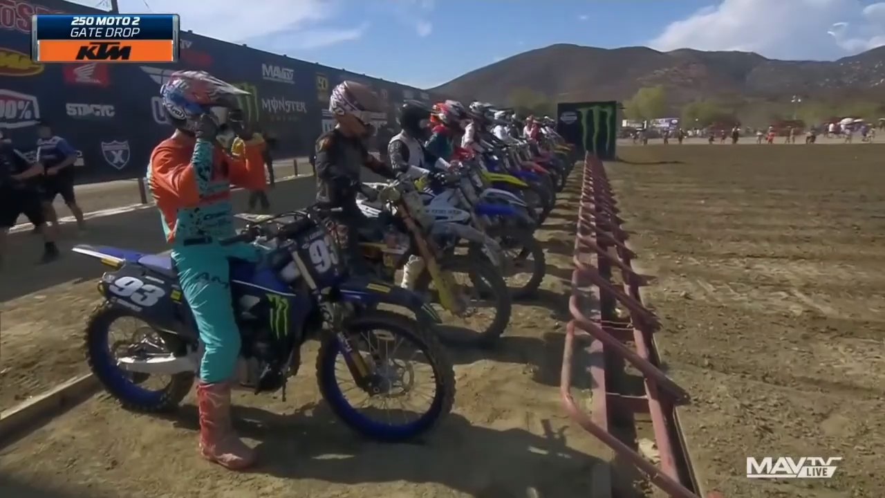 2022 Pro Motocross - Fox Raceway II - 250 Moto 2