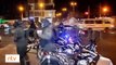 Cansados de la inseguridad quemaron la moto de dos delincuentes en plena avenida Blanco Galindo
