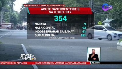 Dalawang kaso ng Cholera, naitala sa Iloilo | SONA