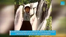Cris Morena publicó un emotivo video en homenaje a Romina Yan en el día de su cumpleaños