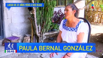 Pasaron 22 años para que Paula volviera a ver a sus hijas