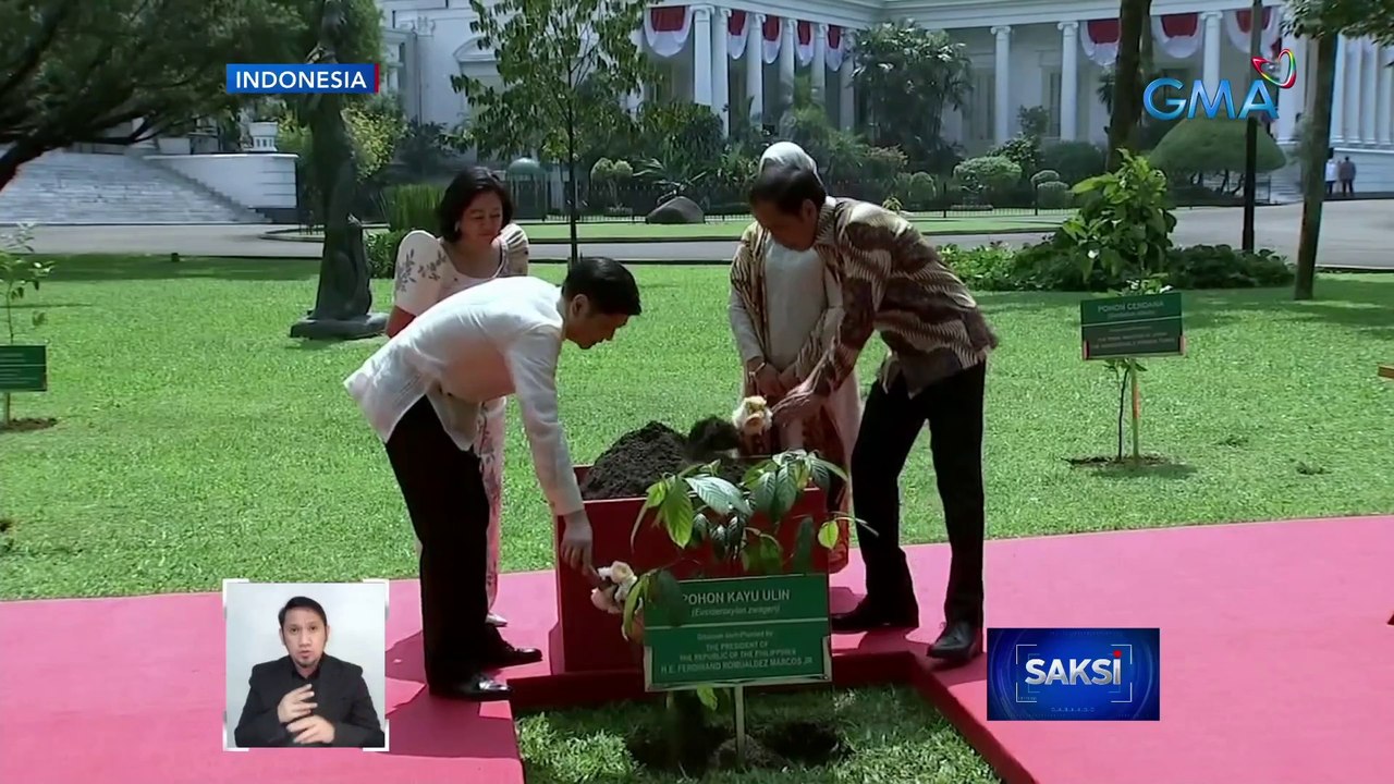 Mga kasunduan para sa depensa, seguridad, at ekonomiya, kabilang sa mga pinirmahan nina Pangulong Marcos at Indonesian President Widodo | Saksi