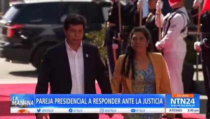 Pedro Castillo se presentó ante la Fiscalía en medio de acusaciones por corrupción