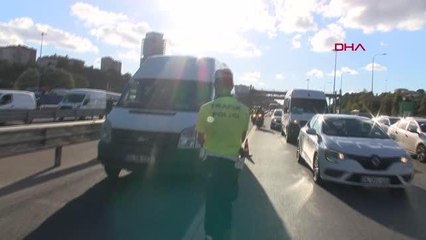 İSTANBUL-FSM KÖPRÜSÜ GİRİŞİNDE ÇAKAR DENETİMİ