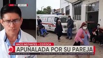 Mujer de 43 años es hospitalizada tras recibir cuatro puñaladas