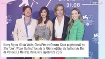 Olivia Wilde en soutien-gorge apparent : look sexy pour retrouver son chéri Harry Styles à la Mostra de Venise