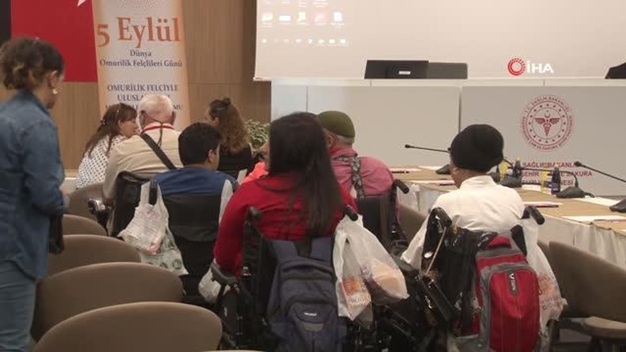 Prof. Dr. Kemal Memişoğlu, "Türkiye'de yaklaşık 150 bin omirilik felci vakası var"