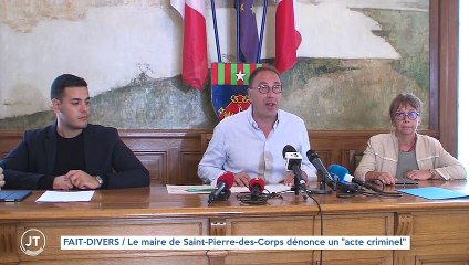 FAIT-DIVERS / Le maire de Saint-Pierre-Des-Corps dénonce un "acte criminel"