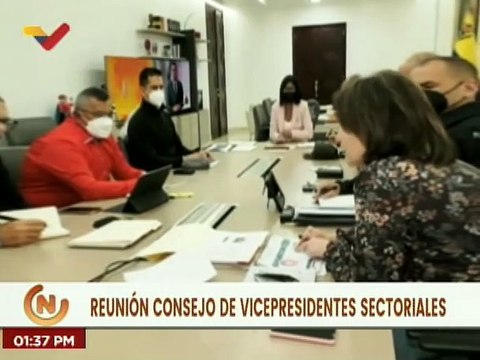 Consejo de Vicepresidentes Sectoriales evalúa acciones sociales y optimización de servicios públicos