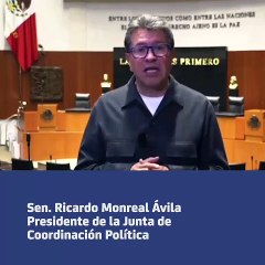 Ricardo Monreal - Senado Informa