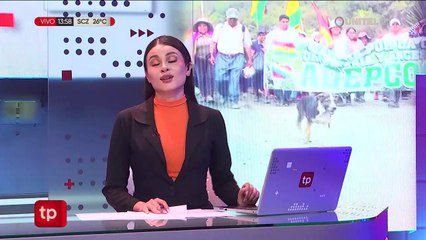 ‘Cocalero’, el perrito que encabeza la marcha de Adepcoca hacia La Paz