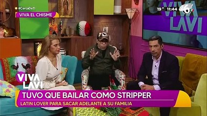 "Fue para sacar adelante a mi familia": 'Latin Lover' revela porqué se hizo stripper