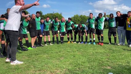 Download Video: CELEBRATION DE LA VICTOIRE APRES LEUR VICTOIRE AU DEUXIEME TOUR DE LA COUPE DE FRANCE