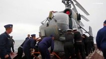 شاهد: جنود روس يعيشون على متن المدمرة الروسية مارشال شابوشنيكوف