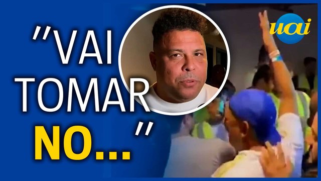 Cruzeiro: torcedores xingam Ronaldo no Mineirão