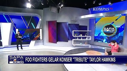 Foo Fighters Gelar Konser Tribute Taylor Hawkins